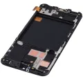 Дисплейний модуль (OLED) з рамкою для Samsung Galaxy A40 (A405 / 2019) (Refurbished) (всі кольори)