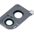 Back Camera Glass Lens and Cover Bezel For Samsung Galaxy A40 (A405 / 2019) (Black)