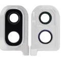 Back Camera Glass Lens and Cover Bezel For Samsung Galaxy A40 (A405 / 2019) (White)