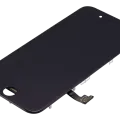 Дисплейний модуль з металевою пластиною для iPhone 7 (Refurbished) (чорний)