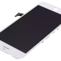 LCD Assembly With Steel Plate For iPhone 7 Plus (Refurbished: LG) (White)