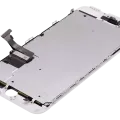 LCD Assembly With Steel Plate For iPhone 7 Plus (Refurbished: LG) (White)
