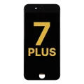 LCD Assembly With Steel Plate For iPhone 7 Plus (Refurbished: LG) (Black)
