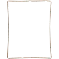Frame With Adhesive For iPad 3 / iPad 4 (Black)