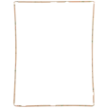 Frame With Adhesive For iPad 3 / iPad 4 (White)
