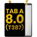 LCD Assembly Without Frame For Samsung Galaxy Tab A 8.0" (T387) (2018) (Refurbished) (Black)