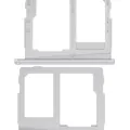 Sim Card Tray For Samsung Galaxy Tab A 8.0" (T385 / T387) (2017) (Cellular Version) (Silver)