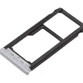 Sim Card Tray For Samsung Galaxy Tab A 8.0" (T295) (2019) (LTE Version) (Silver Gray)