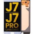 OLED Assembly Without Frame For Samsung Galaxy J7 / J7 Pro (J730 / 2017) (Refurbished) (Blue / Gray)