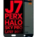 LCD Assembly Without Frame For Samsung Galaxy J7 Perx / Halo / Sky Pro (J727 / 2017) (Aftermarket Plus) (Silver / Gray)