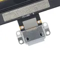 Charging Port Flex Cable For iPad Air 3 (Soldering Required) (White) (Premium) (White)