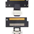 Charging Port Flex Cable For iPad Air 3 (Soldering Required) (Aftermarket Plus) (Black)