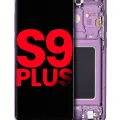OLED Assembly With Frame For Samsung Galaxy S9 Plus (Aftermarket Plus) (Lilac Purple)