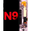OLED Assembly With Frame For Samsung Galaxy Note 9 (Aftermarket Plus) (Lavender Purple)