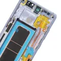OLED Assembly With Frame For Samsung Galaxy Note 8 (Aftermarket Plus) (Orchid Gray)