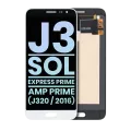 Дисплейний модуль (OLED) для Samsung Galaxy J3 (J320 / 2016) / Sol 4G / Express Prime / Amp Prime (Service Pack) (білий)
