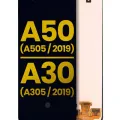 OLED Assembly Without Frame For Samsung Galaxy A50 (A505 / 2019) / A30 (A305 / 2019) (All Models) (Refurbished) (All Colors)