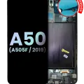 OLED Assembly With Frame For Samsung Galaxy A50 (A505F / 2019) (International Version) (Service Pack) (All Colors)