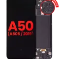 OLED Assembly With Frame For Samsung Galaxy A50 (A505 / 2019) (US Version) (Aftermarket Plus) (All Colors)