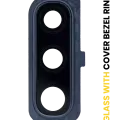 Back Camera Lens With Cover Bezel Ring For Samsung Galaxy A50 (A505 / 2019) (Black)