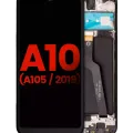 LCD Assembly With Frame For Samsung Galaxy A10 (A105 / 2019) (Single Card Version) (Aftermarket Plus) (All Colors)
