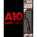 Дисплейний модуль (LCD) з рамкою для Samsung Galaxy A10 (A105 / 2019) (Dual Card Version) (Aftermarket Plus) (All Colors)