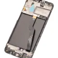 LCD Assembly With Frame For Samsung Galaxy A10 (A105 / 2019) (International Dual Sim Version) (Refurbished) (Black)