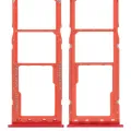Dual Sim Card Tray For Samsung Galaxy A10 (A105 / 2019) (Red)