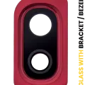 Back Camera Lens With Bracket / Bezel For Samsung Galaxy A10 (A105 / 2019) (Red)