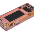 OLED Assembly With Frame For Samsung Galaxy S10 (Refurbished) (Flamingo Pink)