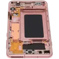 OLED Assembly With Frame For Samsung Galaxy S10 (Refurbished) (Flamingo Pink)
