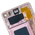 LCD Assembly With Frame (Without Fingerprint Sensor) For Samsung Galaxy S10 (Aftermarket Plus: TFT) (Flamingo Pink)