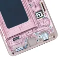 LCD Assembly With Frame (Without Fingerprint Sensor) For Samsung Galaxy S10 (Aftermarket Plus: TFT) (Flamingo Pink)