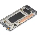 LCD Assembly With Frame (Without Fingerprint Sensor) For Samsung Galaxy S10 (Aftermarket Plus: TFT) (Prism Black)