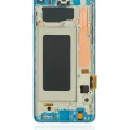 LCD Assembly With Frame (Without Fingerprint Sensor) For Samsung Galaxy S10 (Aftermarket Plus: TFT) (Prism Blue)