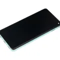 LCD Assembly With Frame (Without Fingerprint Sensor) For Samsung Galaxy S10 (Aftermarket Plus: TFT) (Prism Green)