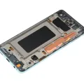 LCD Assembly With Frame (Without Fingerprint Sensor) For Samsung Galaxy S10 (Aftermarket Plus: TFT) (Prism Green)