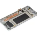 LCD Assembly With Frame (Without Fingerprint Sensor) For Samsung Galaxy S10 (Aftermarket Plus: TFT) (Prism White)