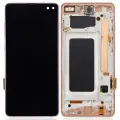 LCD Assembly With Frame (Without Fingerprint Sensor) For Samsung Galaxy S10 Plus (Aftermarket Plus: TFT) (Flamingo Pink)