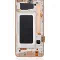 LCD Assembly With Frame (Without Fingerprint Sensor) For Samsung Galaxy S10 Plus (Aftermarket Plus: TFT) (Flamingo Pink)