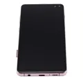 LCD Assembly With Frame (Without Fingerprint Sensor) For Samsung Galaxy S10 Plus (Aftermarket Plus: TFT) (Flamingo Pink)