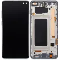 LCD Assembly With Frame (Without Fingerprint Sensor) For Samsung Galaxy S10 Plus (Aftermarket Plus: TFT) (Prism Green)