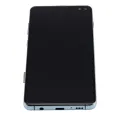 LCD Assembly With Frame (Without Fingerprint Sensor) For Samsung Galaxy S10 Plus (Aftermarket Plus: TFT) (Prism Green)
