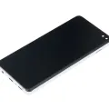 LCD Assembly With Frame (Without Fingerprint Sensor) For Samsung Galaxy S10 Plus (Aftermarket Plus: TFT) (Prism White)