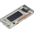 LCD Assembly With Frame (Without Fingerprint Sensor) For Samsung Galaxy S10 Plus (Aftermarket Plus: TFT) (Prism White)