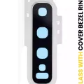 Back Camera Lens With Cover Bezel Ring For Samsung Galaxy S10 (Prism White)