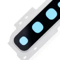 Back Camera Lens With Cover Bezel Ring For Samsung Galaxy S10 (Prism White)