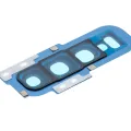 Back Camera Lens With Cover Bezel Ring For Samsung Galaxy S10 (Prism Blue)