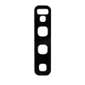 Back Camera Lens With Cover Bezel Ring For Samsung Galaxy S10 (Prism Blue)