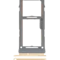 Single Sim Card Tray For Samsung Galaxy S10 / S10 Plus / S10E (Gold)
